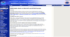 Desktop Screenshot of alerts.weather.gov